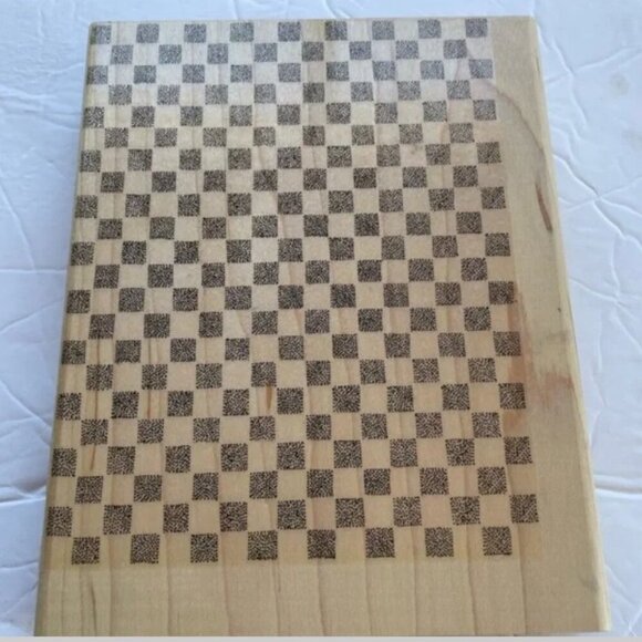 Wood Block Stamps 13 PIECES STAMPIN UP   Checkerboard Itty Bitty Fun Phrases - Picture 5 of 10